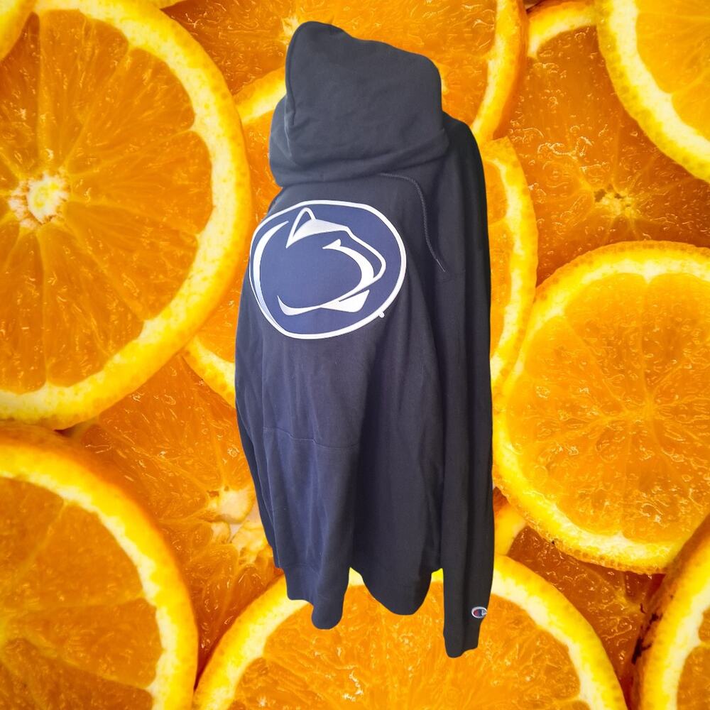 Champion Penn State Hoodie Sweatshirt With Lion on Front Size‎ 2XL
